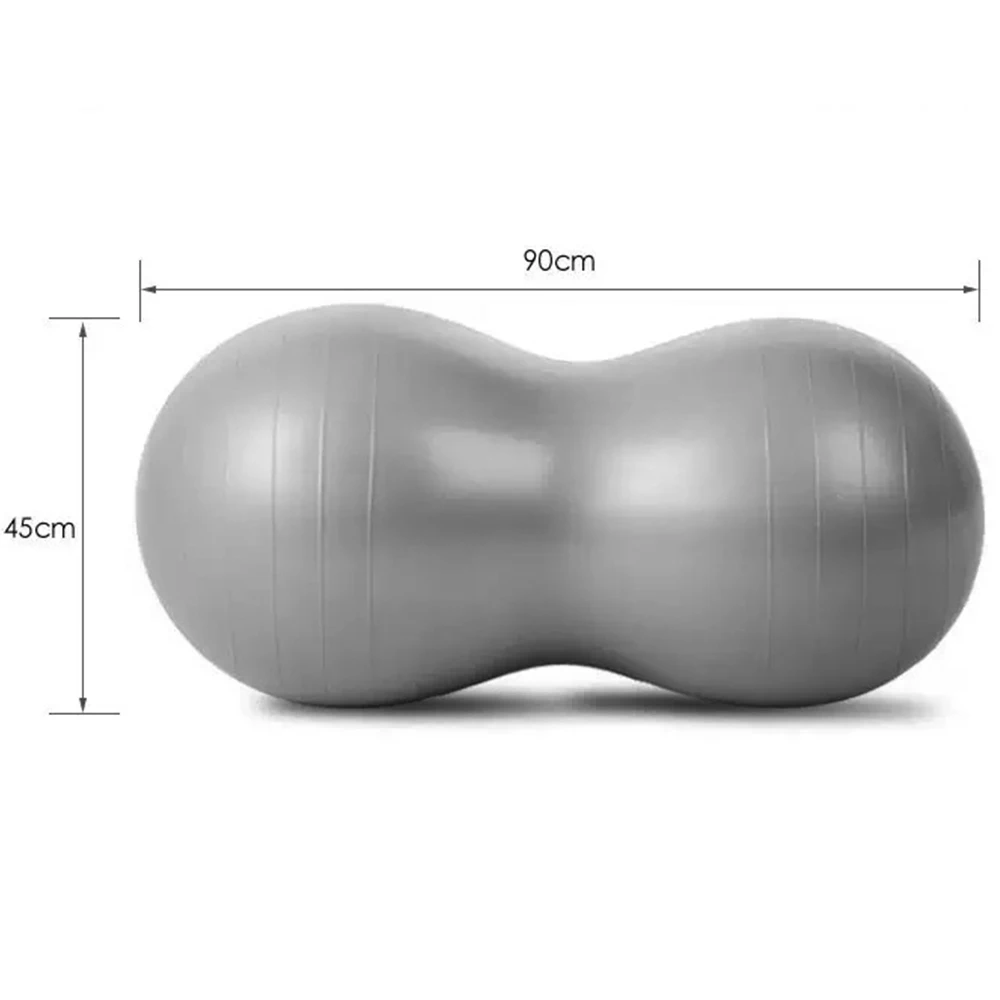 50x100 Cm Big Size Thicken Explosion-Proof PVC Yoga Peanut Ball Fitness Capsule Balls for Weight Loss Sports Exercise