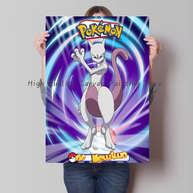 Poster Anime Pokémon - Mewtwo Contra-ataca! - 07 modelos