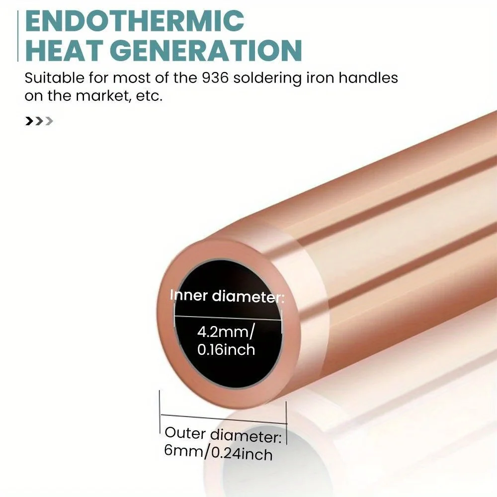 Copper Soldering Iron Tip Set Electric Soldering Iron