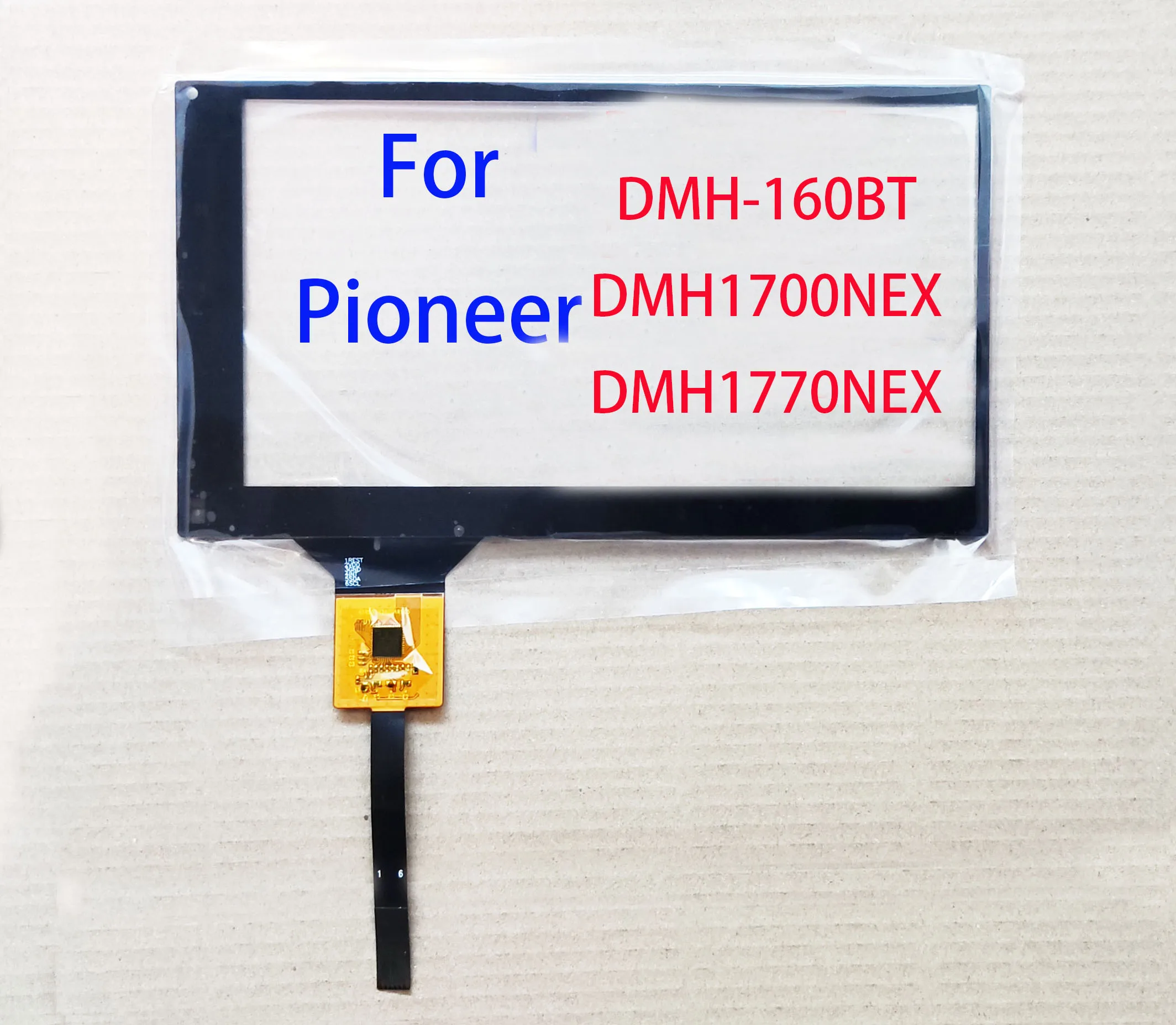 sensor digitalizador, peça de substituição, Pioneer DMH-160BT,