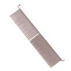 Copper Dog Grooming Combs For Pet Boundary Knot Massage Tools Professional Salon Cat Hair Cleaning Crescent Combs High Low Teeth 6