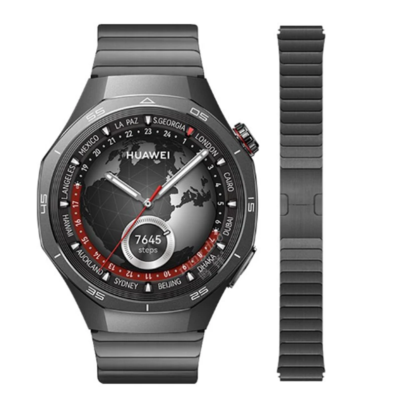 アメージングタイランド・グランドセール 22mm Stainless Steel Watchband For Huawei Watch Ultimate 携帯電話・スマートフォンアクセサリ