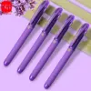 4/8/12pcs Purple ballpoint pen Non-erasable office use smooth writing 1.0mm school and office supplies 1