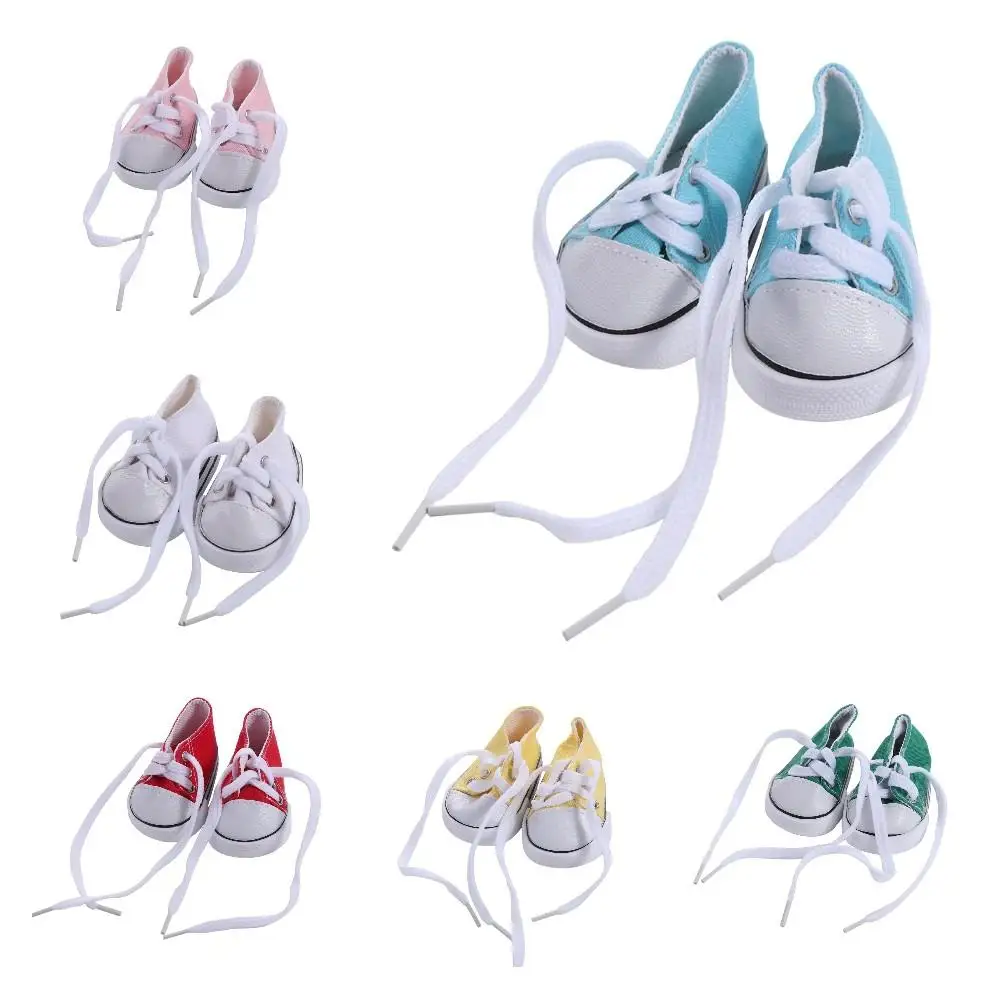 Doll Accessories Cute Doll Shoes Kawaii Mini BJD Doll Shoes 7CM Colorful Mini Casual Shoes Children Toy