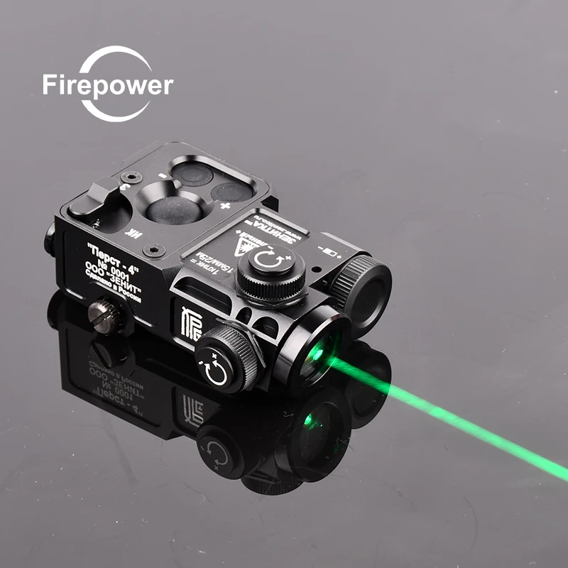 Tactical Metal Zenitco Perst 4 PEQ Green Dot IR Aiming Infrared Laser