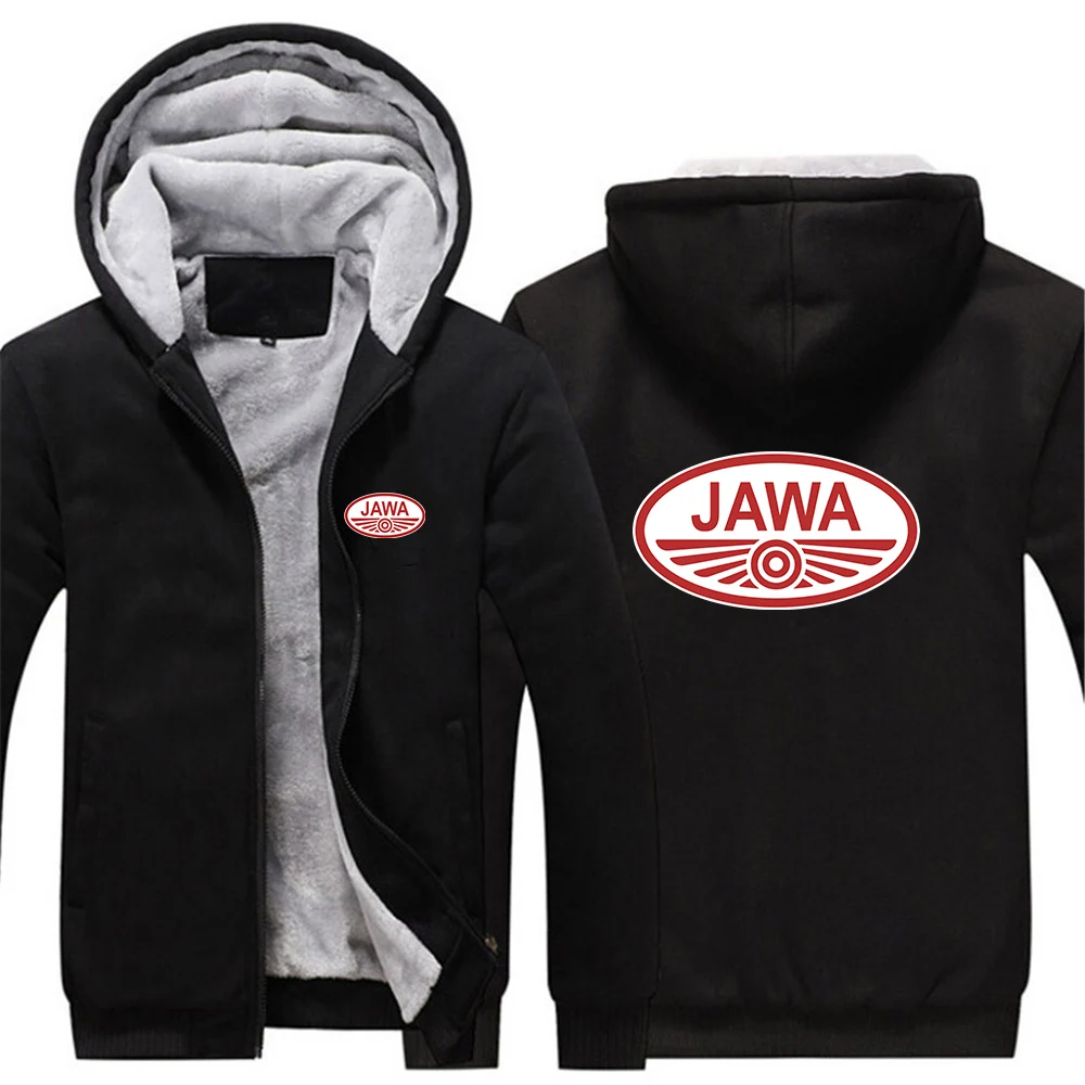 Men's Long Sleeve Motorcycle Logo Hoodie