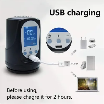 Electric Penis Pump Sex Toys for Men Male Masturbator Penis Extender Penile Vacuum Pump Penis Enlargement Enhancer Massager Ring 6