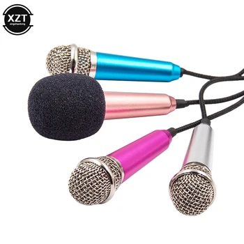 Palmare Mic 3.5 millimetri Discorso Micro Microfono A Condensatore Professionnel Per PC Del Telefono Astuto Delle Cellule