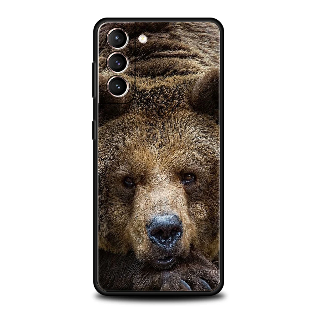 Whimsical Cartoon Bear Design Phone Case Cover