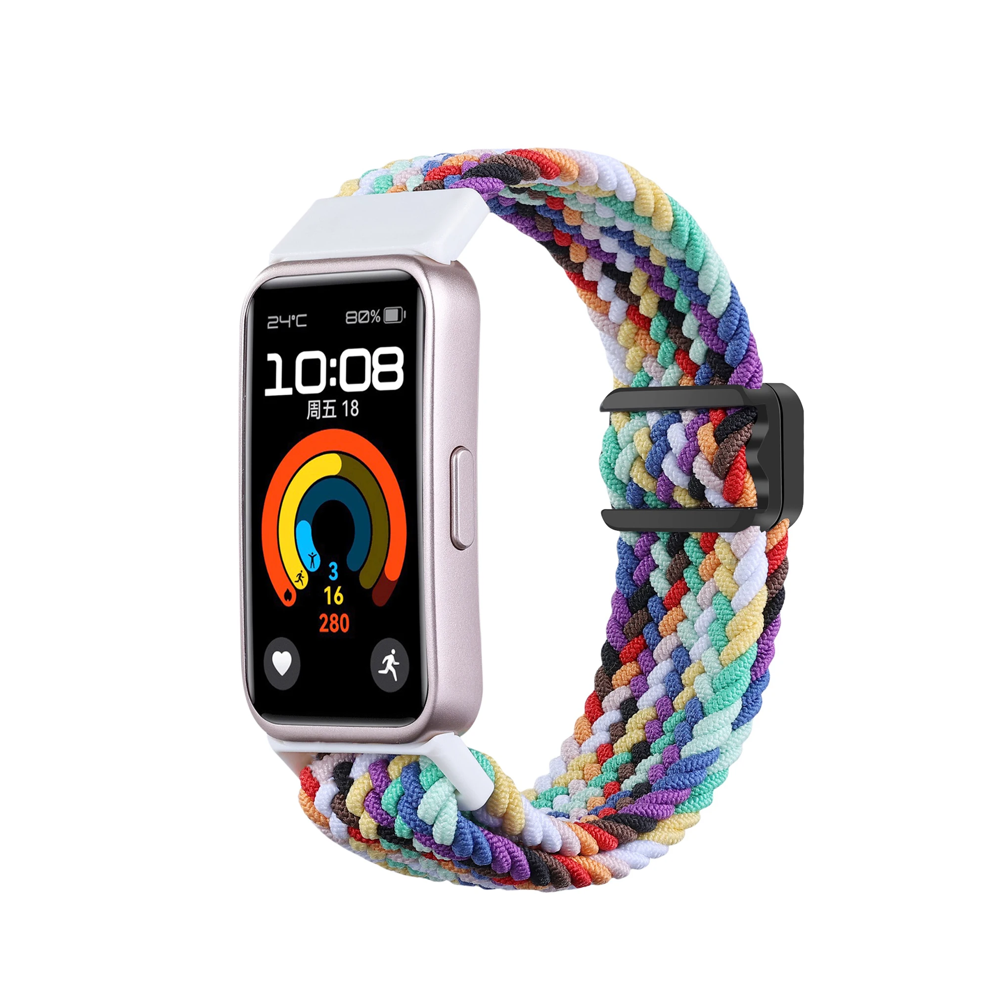 Enhanced Elastic Magnetic Nylon Braided Bracelet Wristband