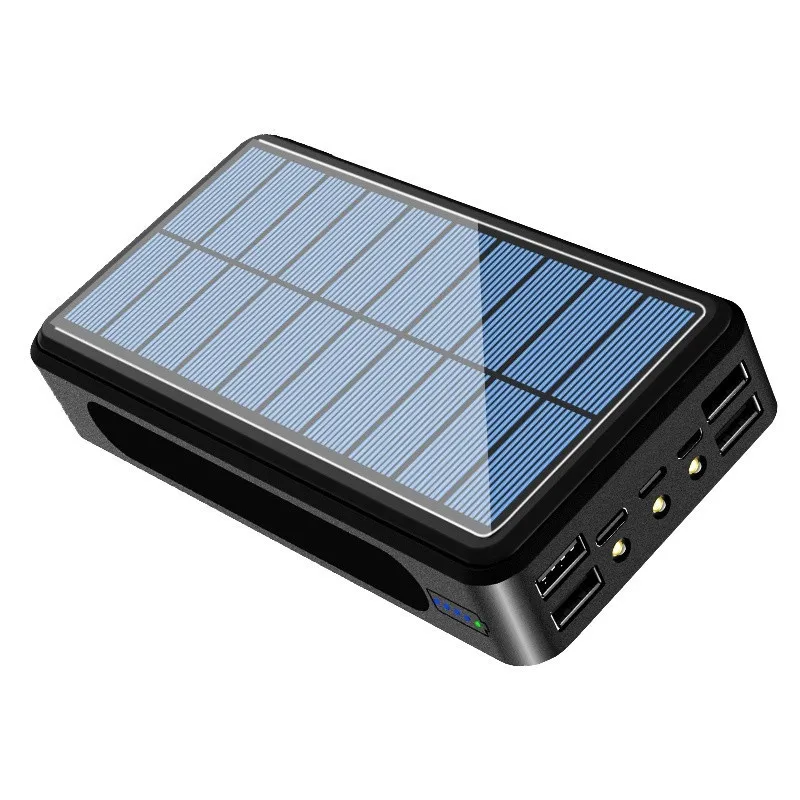 powerbanks Wireless Solar 80000mAh Power Bank Portable Charger External Battery Powerbank Outdoor Power Bank for Xiaomi Samsung IPhone wireless battery pack