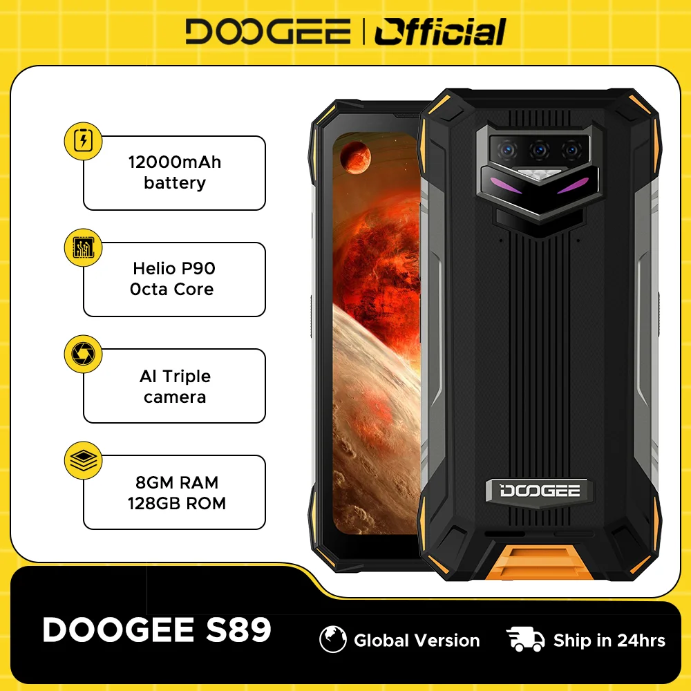 Doogee S89 Pro Mobile Phone | Doogee Rugged | Rugged Phone