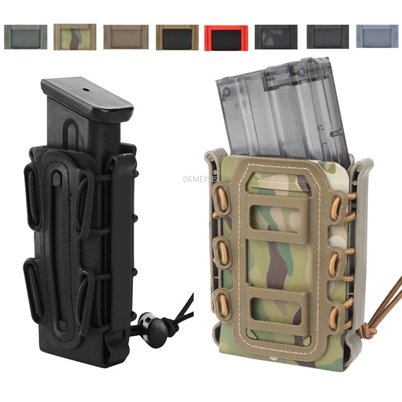 5.56mm 7.62mm Fast Mag Pouch Tactical Magazine Pouch 9mm Molle Belt