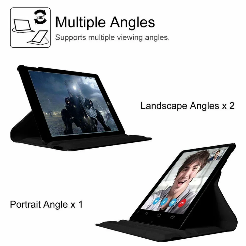 Enhanced Title:  
Premium 360-Degree Rotating Protective Cover for Gaming Tablets - 8.8 Display
