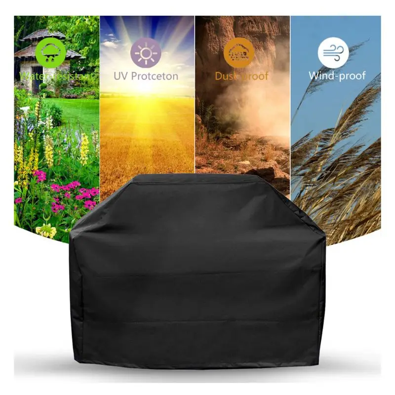 Heavy-Duty Large Waterproof Barbecue Grill Cover