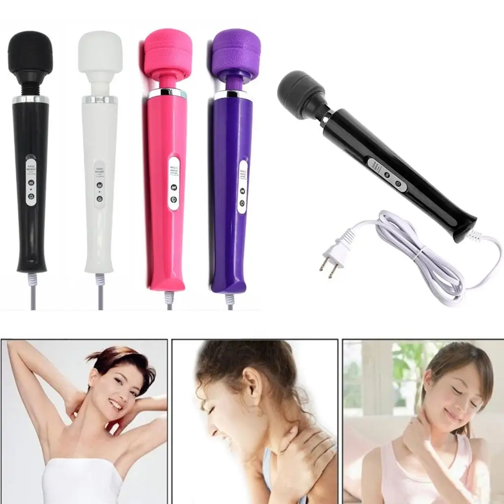 Powerful Wand Wired Massager 10 Speeds Full Body