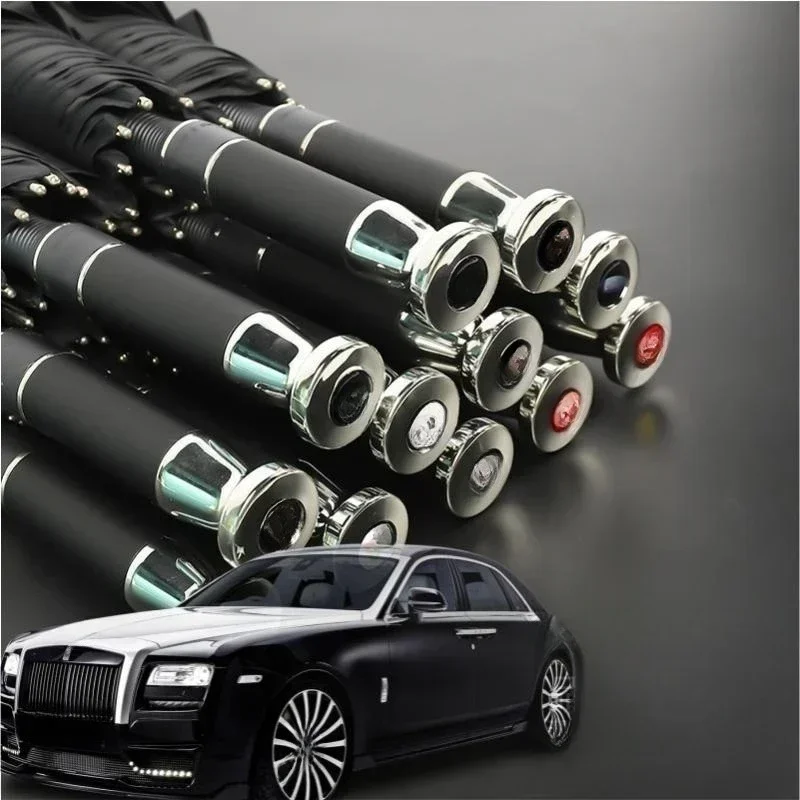 Fully Automatic Rain Or Shine Extra Long Handle Umbrella For Bmw Mercedes-benz Rolls-royce Bentley And Other Luxury Cars