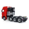 SALE ERTR LESU 1/14 RC Metal Tractor Truck 8*8 Radio Control Car Model Lock Differential Equipment Rack Lights Sounds THZH1409 2