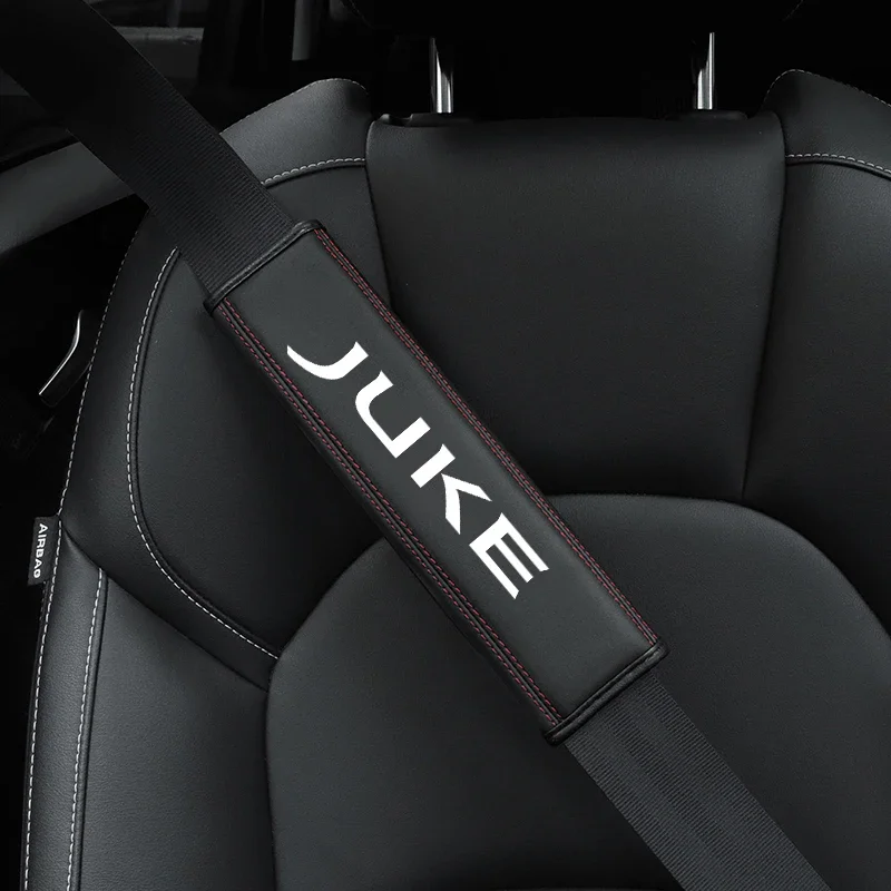 1pc cowhide car interior seat belt protector cover for Nissan Juke
