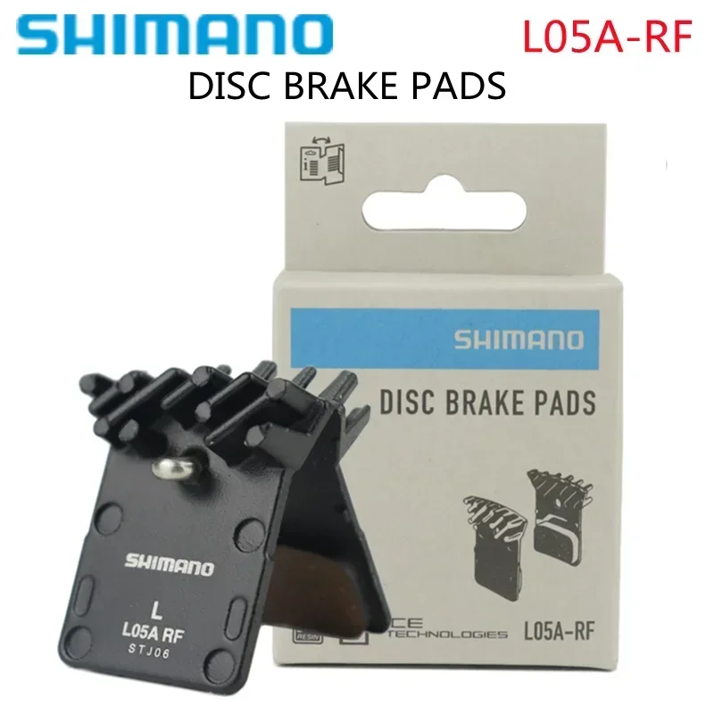 

SHIMANO DEORE SLX XT L05A Brake Pad Resin Metal Pad Cooling Fin Ice Tech Mountain Road M8110 M7110 R9170 R8070 R7070 Original