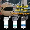 CK6 Visor for ARAI CK6 CK6K CK-6 Mirrorized RACING VISOR Lens Case Full Face Mask Glasses Shield Racing Explosion-Proof 2