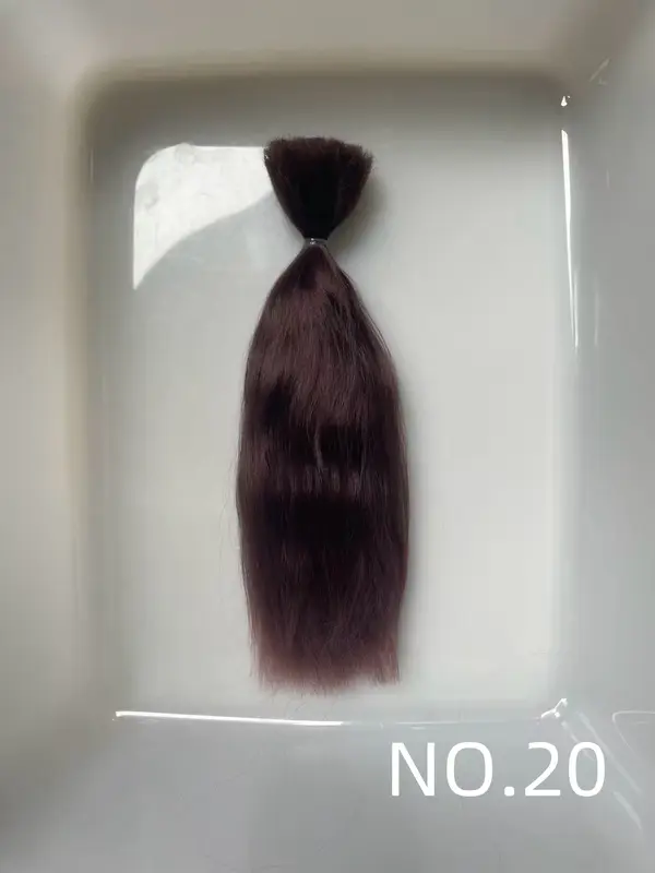 witdiy/23-26cm/mohair doll hair/organic hair/mohair hair bundles/Schengen hair/reborn doll wig/Blythe hair/mohair wig - Image 16