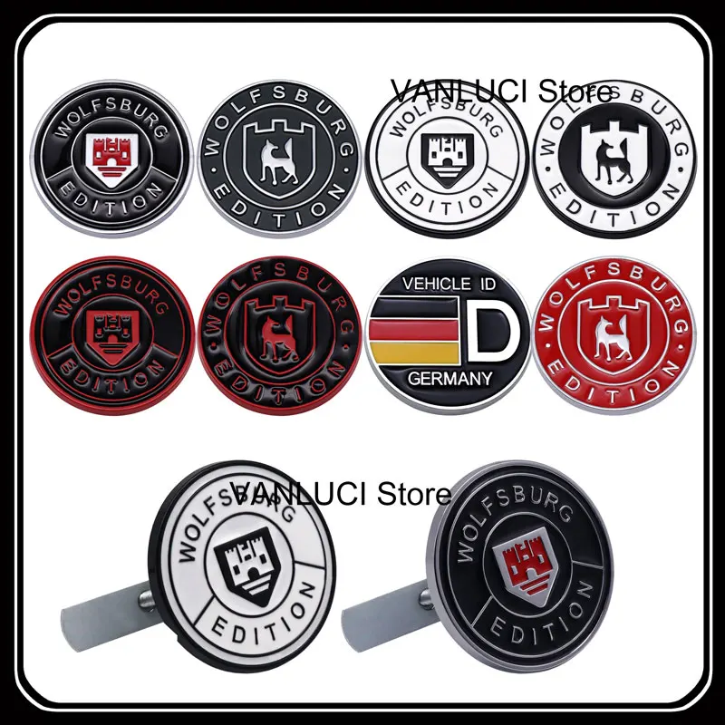 WOLFSBURGEDITIONStylingCarBodySideFenderDecalsForVolkswagen