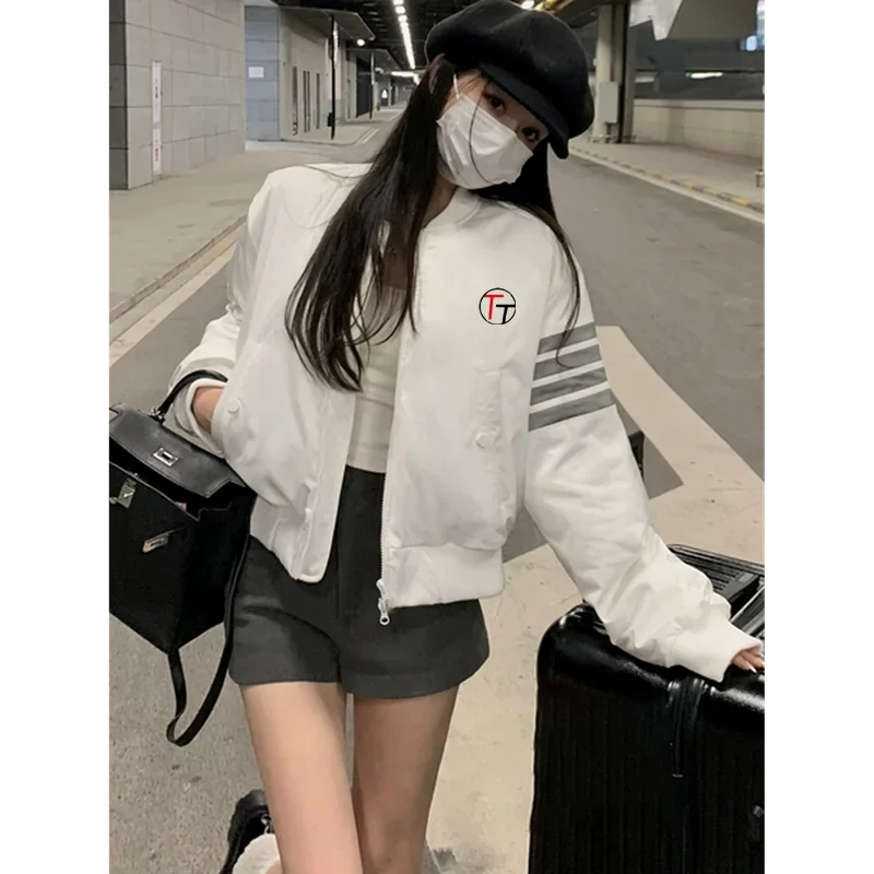 숏패딩 Autumn Winter Golf Wear Women Authentic Golf Jacket Fashion Baseball Coat Women Clothing High Quality New Jacket