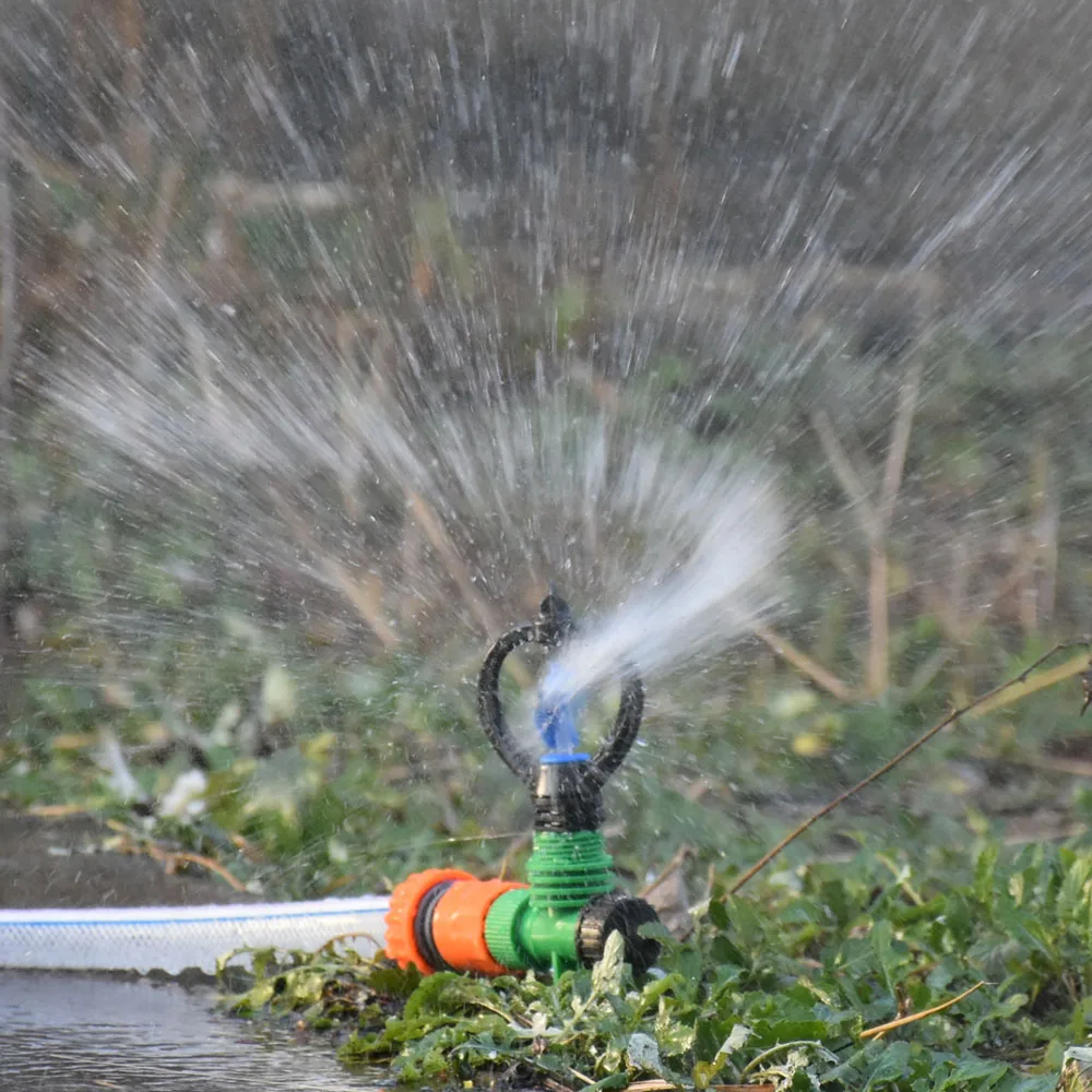 Garden Sprinkler Lawn Rotating 1/2" 3/4" Male Thread Scattering Nozzle 360 Degree Automatic Rotating Watering Irrigation garden sprinkler