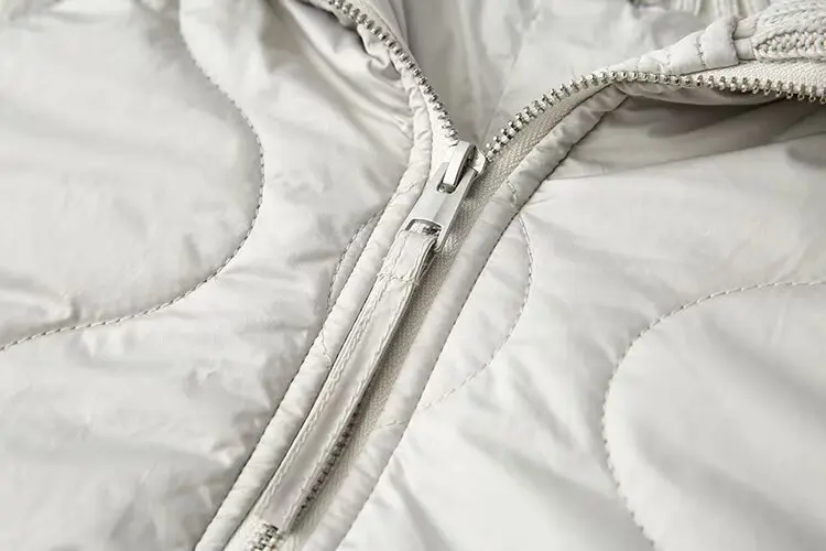 Women's Jackets Coat 2024 Winter Warm Outwear Solid Long Sleeve With Zipper Jaqueta Feminina Casual Loose Parkas Warm Jackets