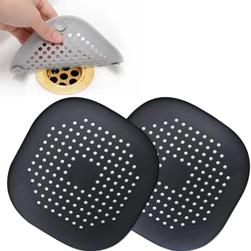 Drain Hair Catcher Filter Sink Anti-blocking Strainer Bathtub Shower Floor Silicone Stopper Cover Kitchen Bathroom Accessories