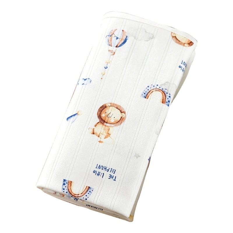 Soft and Breathable Cotton Baby Blanket for Newborns Floral Print Muslin Diaper Swaddles Wrap Stroller Cover Unisex