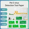 CDV/CPV/CCV/FPV/TOXO Test Paper Canine Home Health Detection For Distemper Parvovirus Cat Dog Safe Supplies Pet Accessories 2