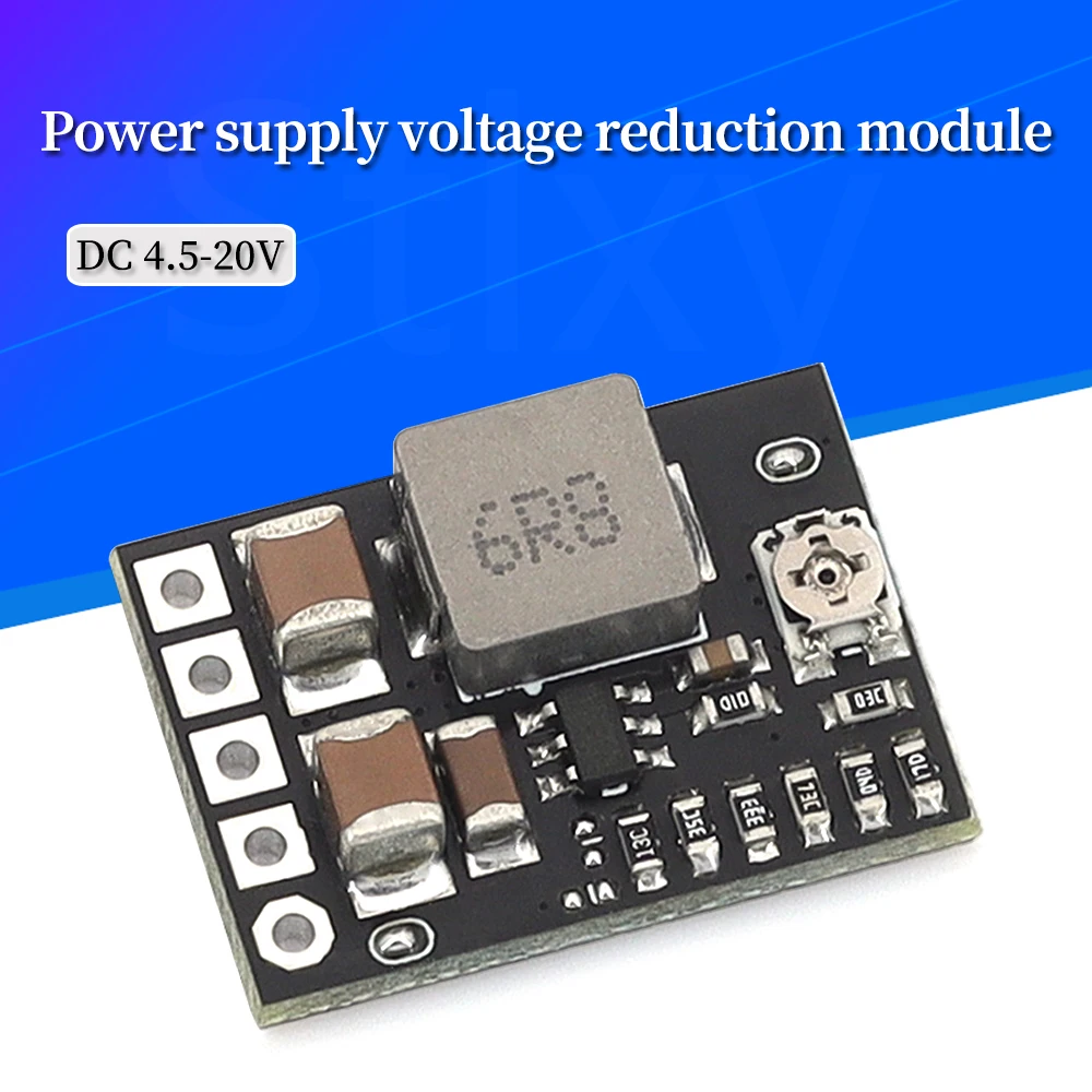 활성화 기능이 있는 미니 DC-DC 스텝다운 컨버터 4.5V-20V 입력 1-16V/12V/9V/5V/3.3V 2A 전원 공급 장치
