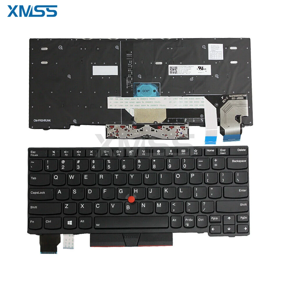 Tastiera Per Laptop Us Novità Per Lenovo Thinkpad X280 X390 X280 Tipo 20Kf 20Ke Retroilluminato