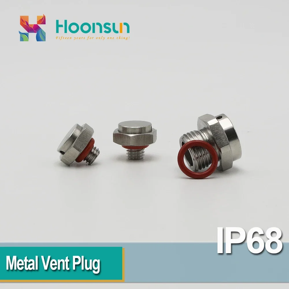 10pcs M8x1.25 M8*1.25 M8 Metal Screw Plug With Vent Stainless Steel