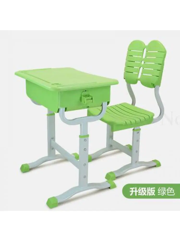School training remedial classes primary and secondary school students lifting desks and chairs children study desk combination