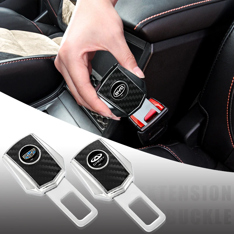 Auto Seat Belt Clip Extender Lock Buckle Plug for Dodge Journey Challenger Charger Ram 1500