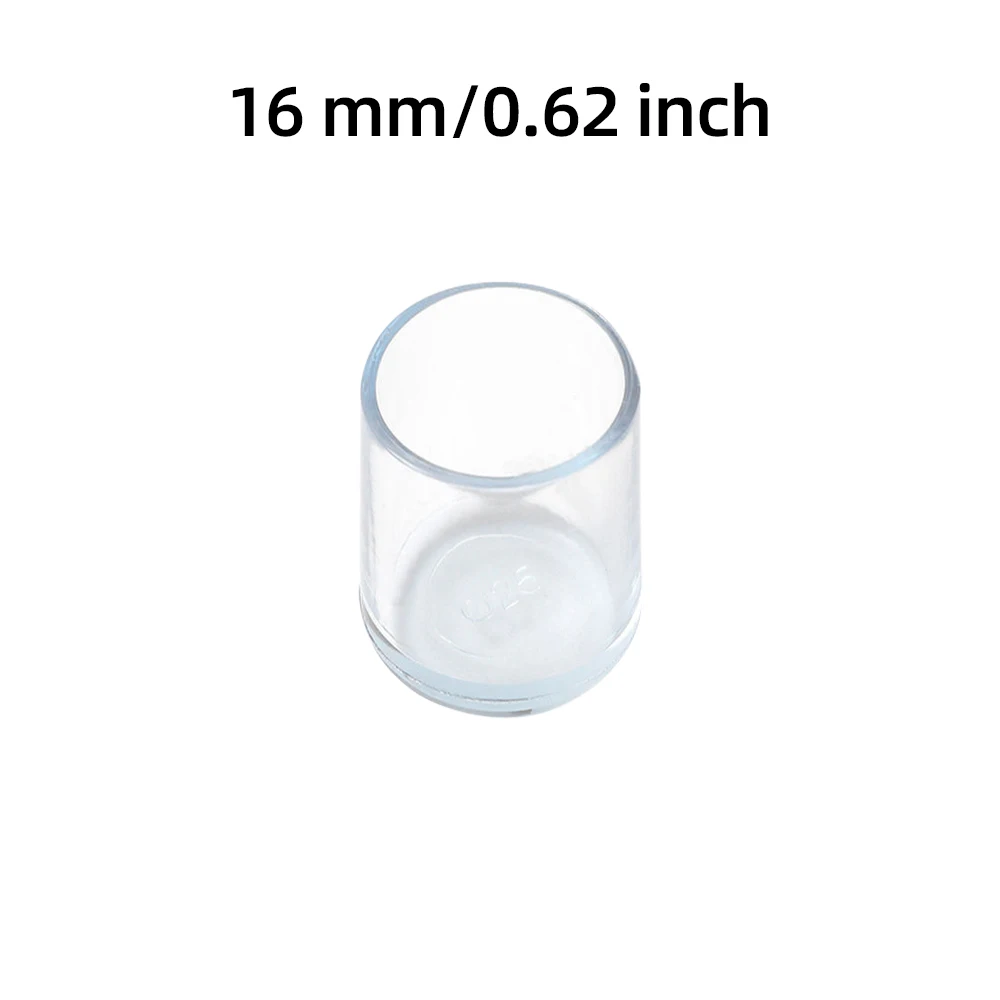 Anti-Noise Transparent Silicone Floor Protectors