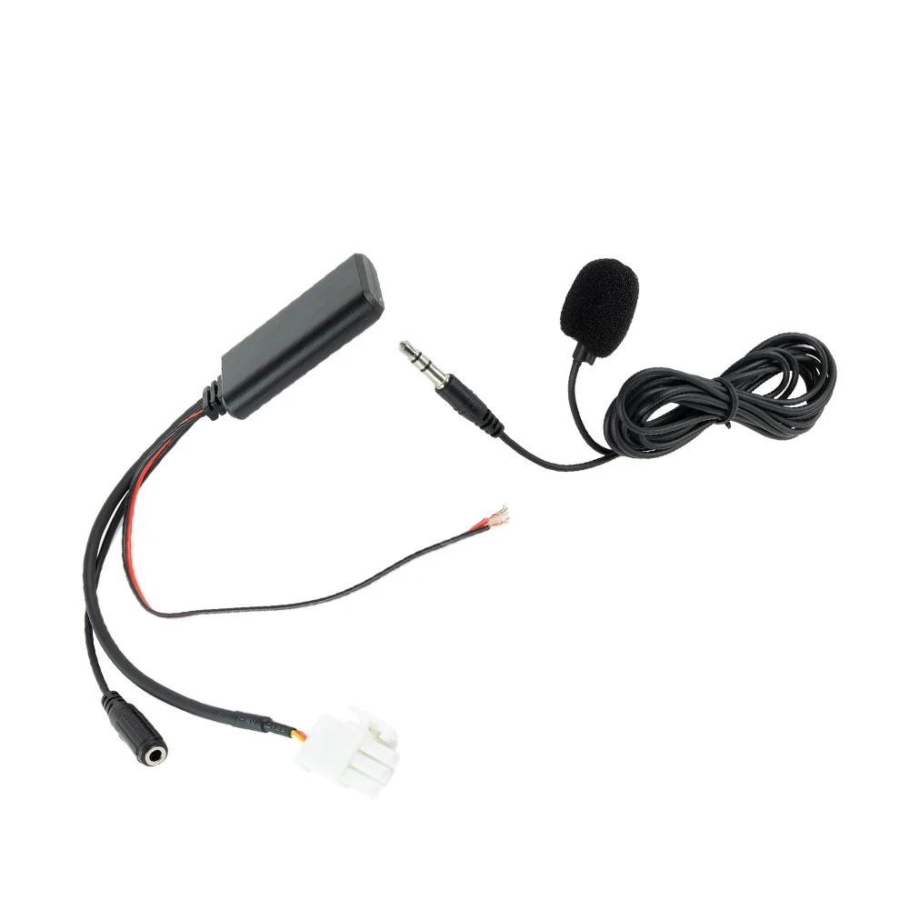 

3 Pin AUX Audio Cable Adaptor Bluetooth-Compatible For Honda Gold Wing GL1800 5-12V Audio Cable 1.5 Meters Car Accessories