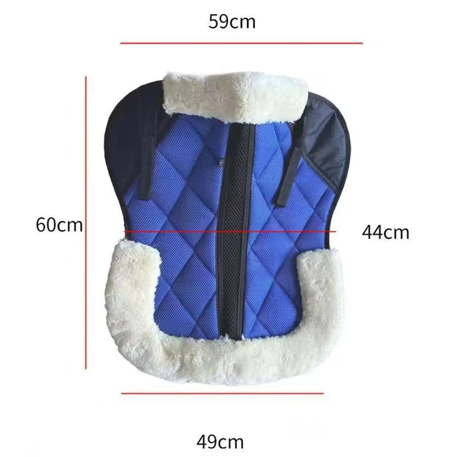 Horse English Saddle Pad Wear Resistant Quilted Contoured Thick Saddle Mat