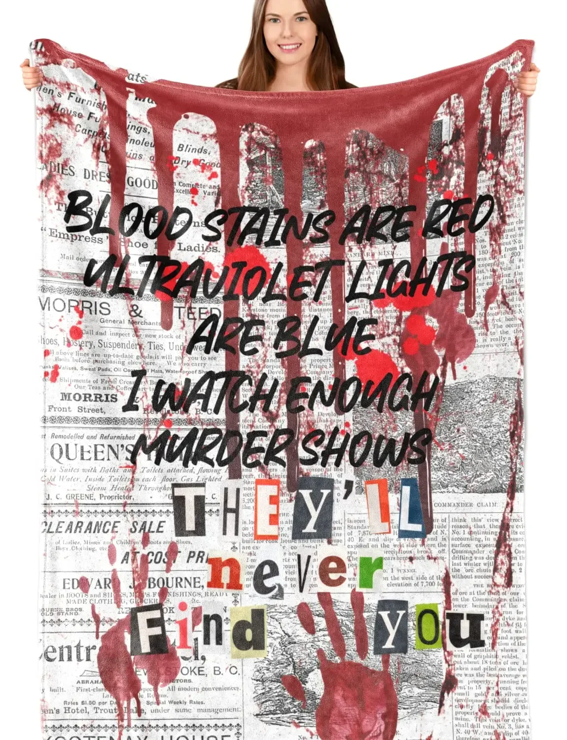 Serial Killer Gift,Serial Killer Blanket,This Is My Serial Killer Documentaries Watching Throw Blanket,Gift for True Crime Lover 3