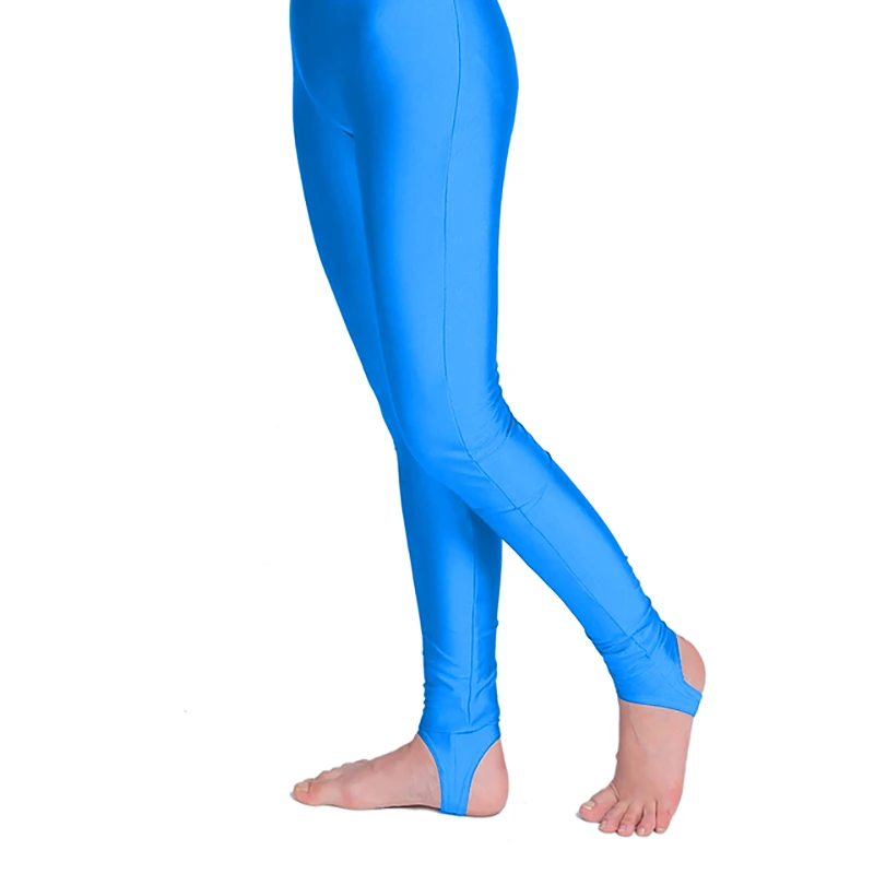 Adult Stirrup Leggings Women Dancing Costume Gymnastics Nylon Spandex Yoga Dance Pants Fitness Pants