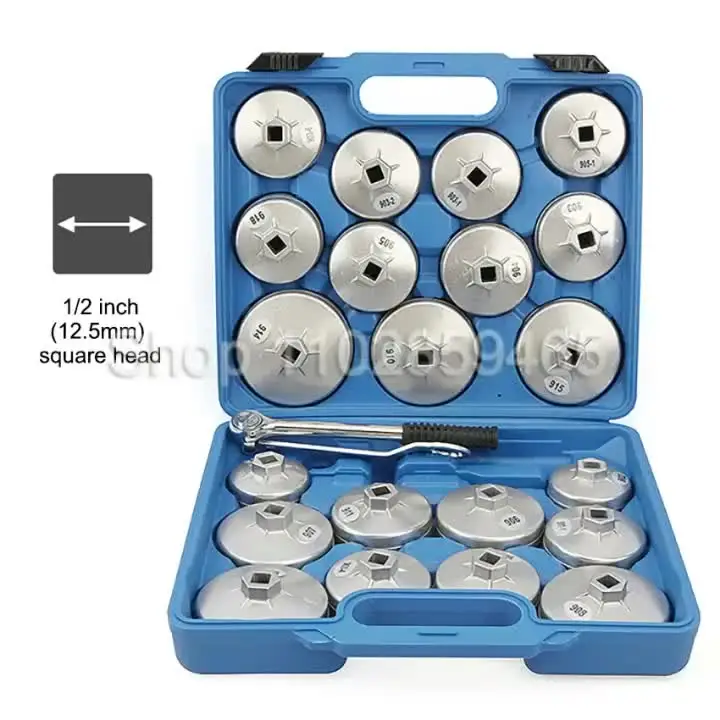 23 шт. набор ключей для снятия крышки масляного фильтра из сплава Ford BMW AUDI VW Toyota