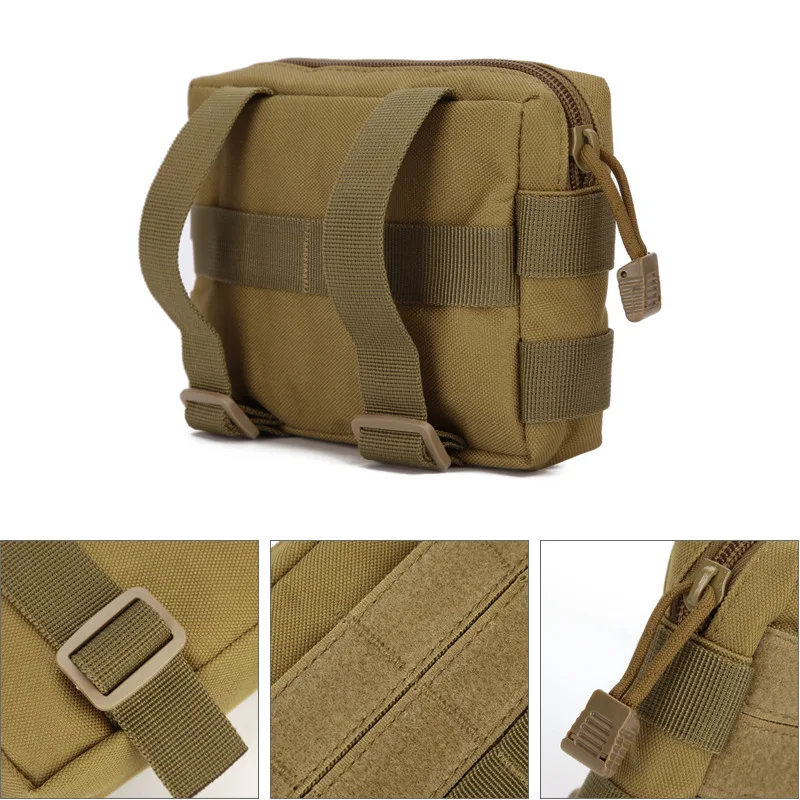 Tactical EDC Medical Pouch Outdoor Hunting Climbing First Aid Kit First Aid Pouch Outdoor Bag Molle Bag Molle Male Emergency Survival Medical Bag Packs