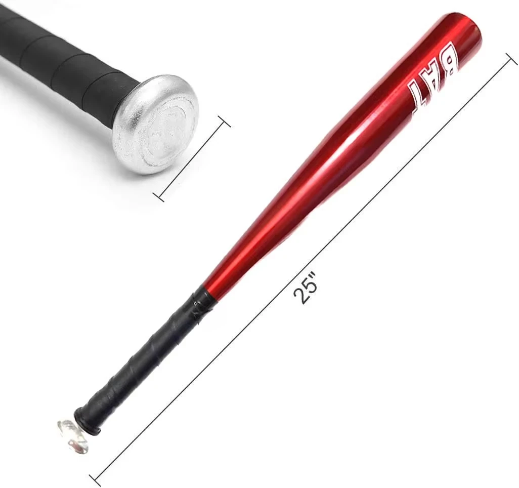 20 inch Training Softball Baseball Bat Stick Aluminum Baseball Bat Bar Home Defense Self-Defense Baseball Bat