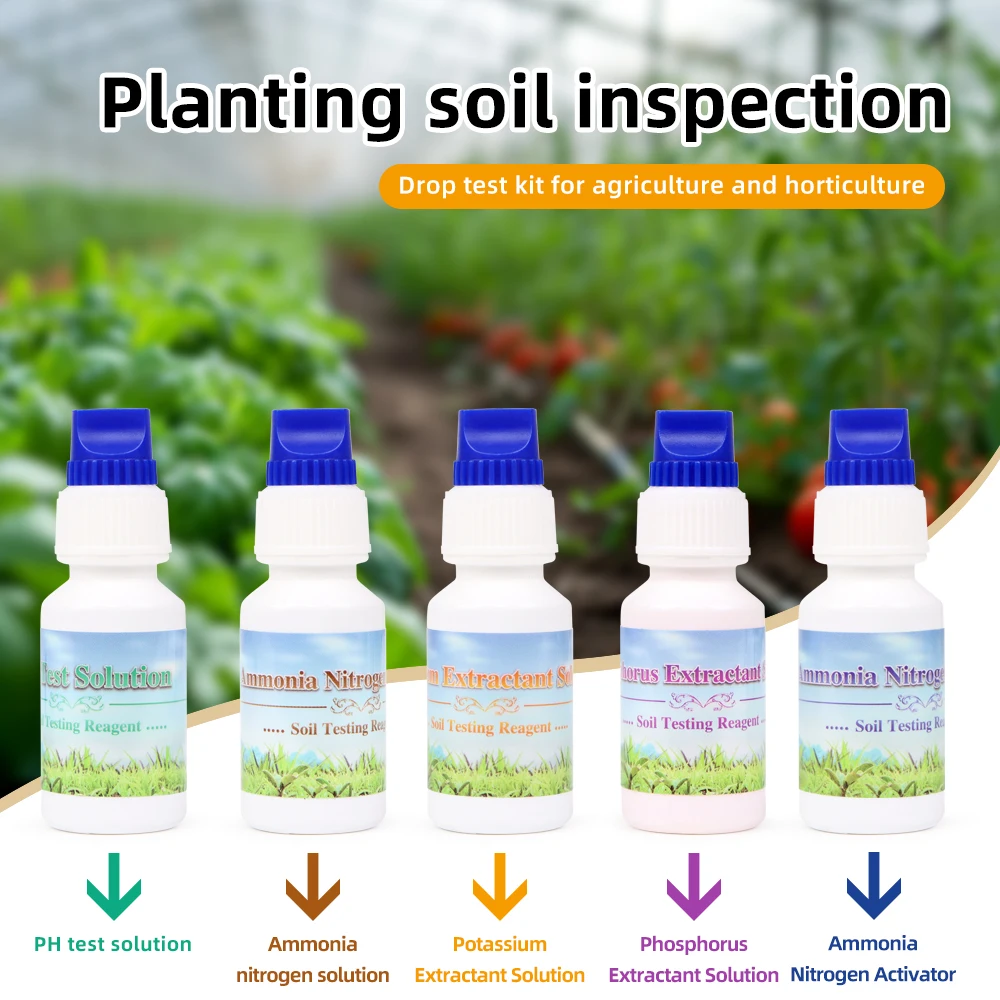 4 in 1 Soil Test Kit for Agriculture, Gardening