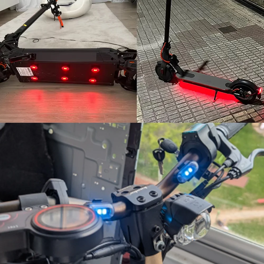Vibrant Wireless RGB LED Strobe Safety Lights