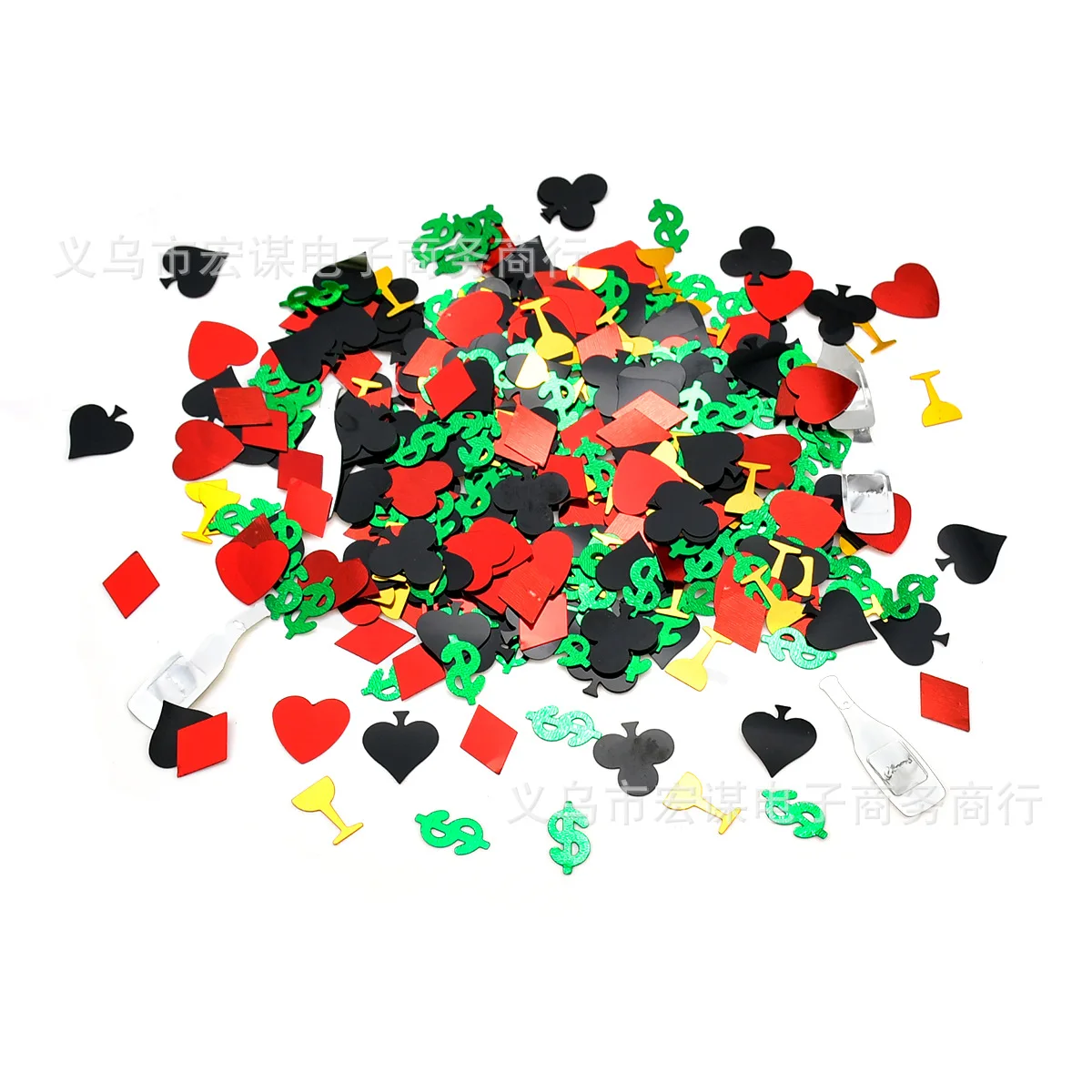 Casino Poker Coriandoli Glitter Non Tessuto Casino Party Table Scatters Tema Della Carta Da Gioco Decorazioni Per Feste Di Compleanno Forniture