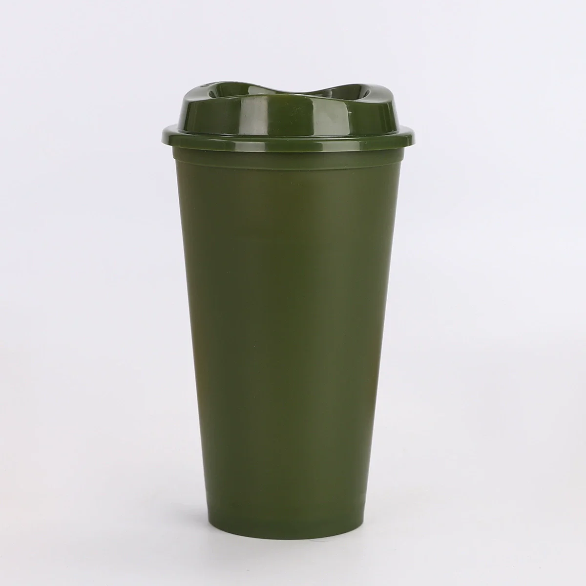 Eco-Friendly Reusable Travel Coffee Mug - BPA-Free Plastic, 16oz Capacity